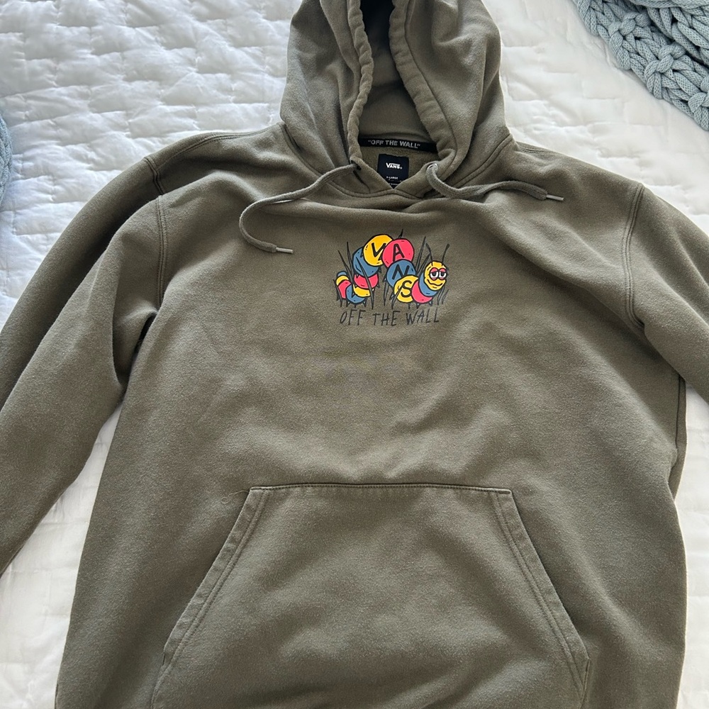 Vans - Off the Wall Olive Green Hoodie XL
